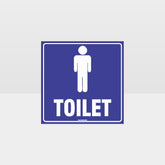 Custom Gate Signs,Male Toilets Sign 2